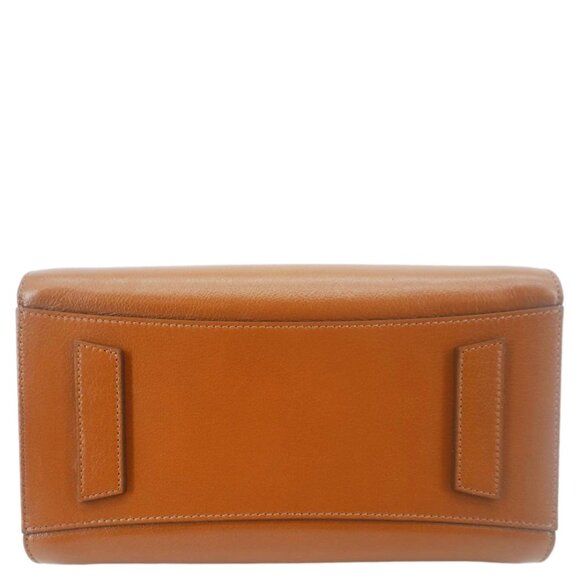 Givenchy Antigona Small Leather Satchel Shoulder Bag Brown - Picture 10 of 16